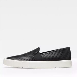 Vince Perforated Blair Sneaker - Black